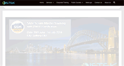 Desktop Screenshot of istek.com.au